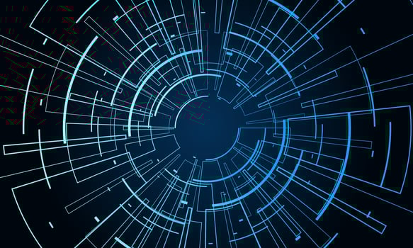 Sci fi futuristic user interface, HUD, Technology abstract background , Vector illustration.