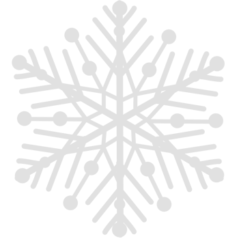 snowflake clipart -png element png