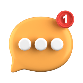3d rendering of speech bubble icons, 3D Chat icon set. Set of 3d speak bubble. Chatting box, message box. Chat icon set. Balloon 3d style. png
