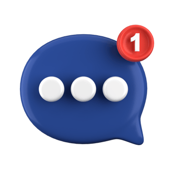 3d rendering of speech bubble icons, 3D Chat icon set. Set of 3d speak bubble. Chatting box, message box. Chat icon set. Balloon 3d style. png