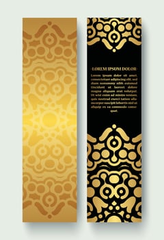 Luxury ornamental mandala background with arabic islamic east pattern style vector