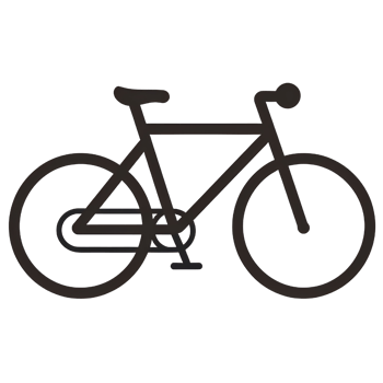 bicycle cartoon ai generative png