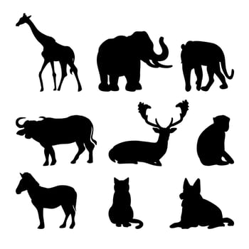 World Animal Day vector collection