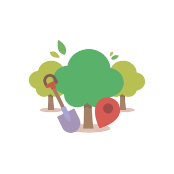 Tree Plant free vector clipart