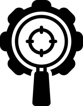 solid icon for relevant vector