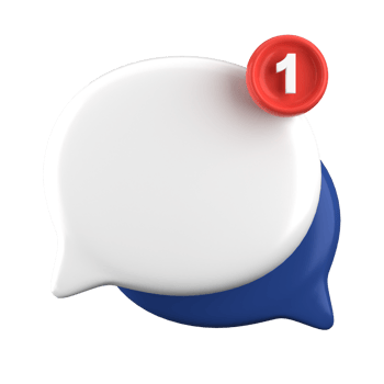 3d rendering of speech bubble icons, 3D Chat icon set. Set of 3d speak bubble. Chatting box, message box. Chat icon set. Balloon 3d style. png