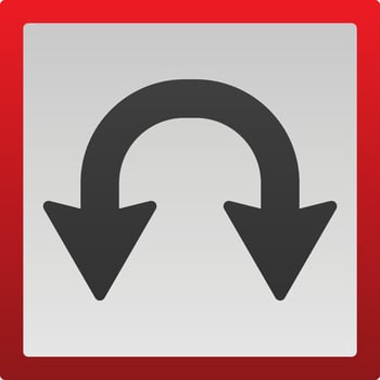 Double Curve Vector Icon Design