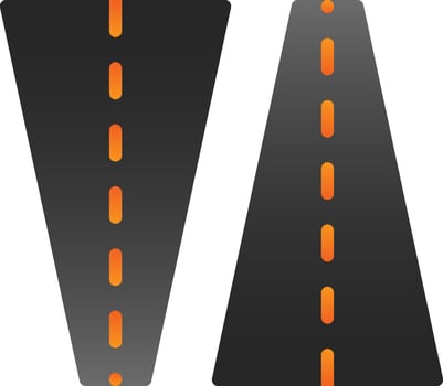 Road Vector Icon Design