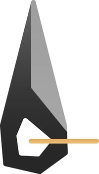 Needle Vector Icon Design