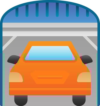 Garage Vector Icon Design