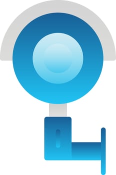 Cctv Vector Icon Design