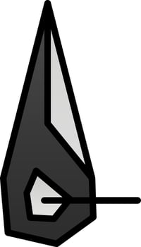 Needle Vector Icon Design