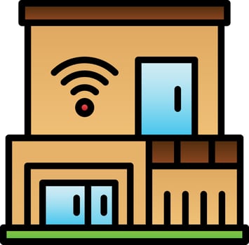 Smart home Vector Icon Design