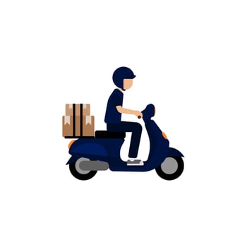 Delivery Illustration Free Vector Element