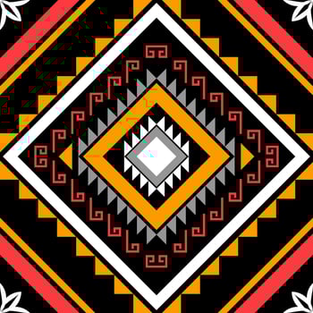 ethnic geometric seamless pattern. Geometric ethnic pattern can be used in fabric design for clothes, decorative paper, wrapping, textile, embroidery, illustration, vector, carpet vector