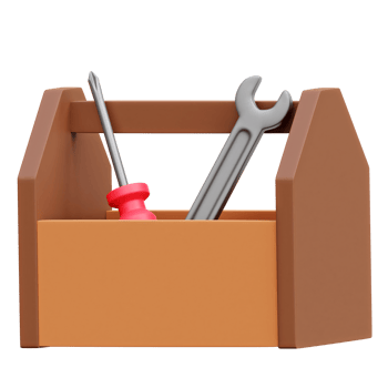 Tool Box 3d Icon Illustrations png
