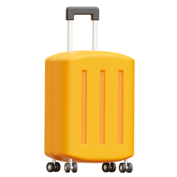 Suitcase 3d Icon Illustrations png