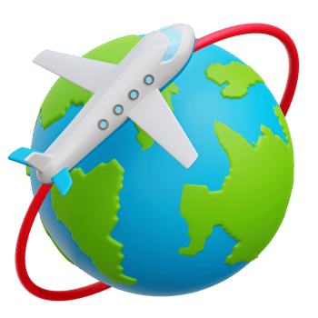 Traveling 3d Icon Illustrations png