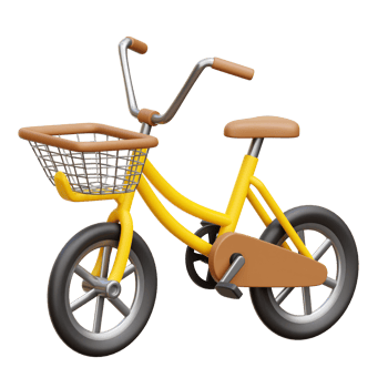 Bike 3d Icon Illustrations png
