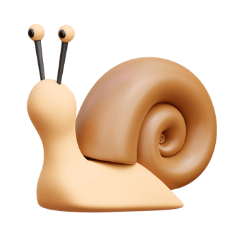 Snail 3d Icon Illustrations png