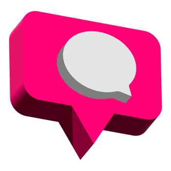3d comment icon png
