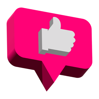 3d Like Thumbs Up Icon png