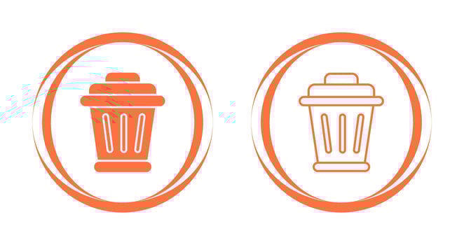 Garbage Vector Icon