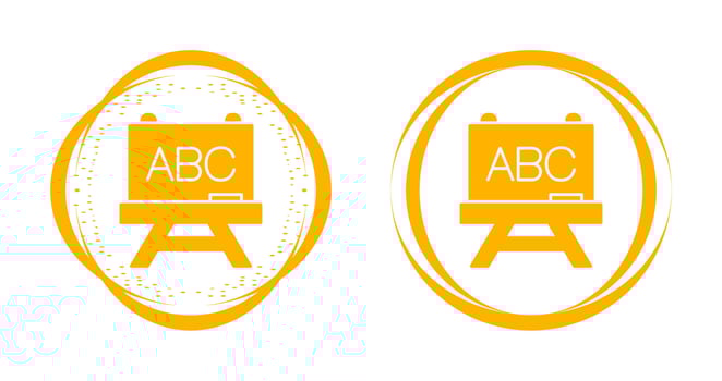 Chalk Board Vector Icon