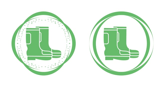 Rain Boots Vector Icon