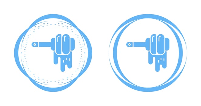 Honey Dipper Vector Icon