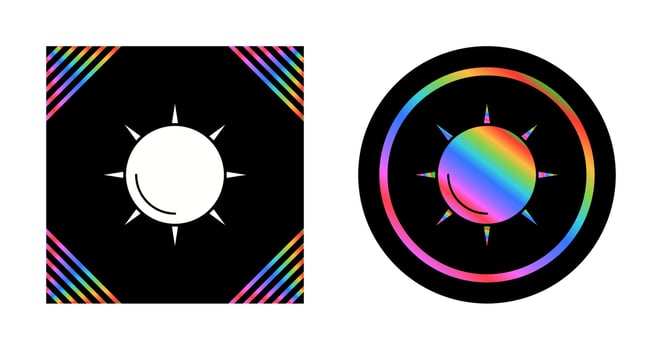 Sun Vector Icon