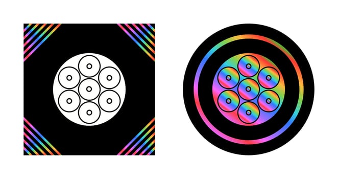 LED Light Vector Icon