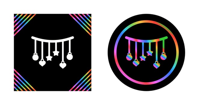 Garlands Vector Icon