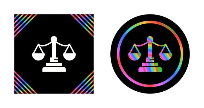 Justice Vector Icon