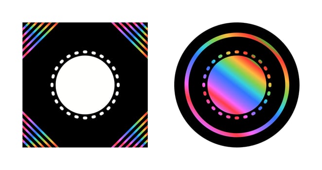 Sticker Vector Icon