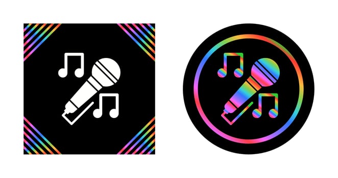 Karaoke Vector Icon