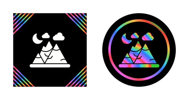 Mountain Vector Icon