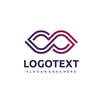 modern minimalist luxury business logo design vector