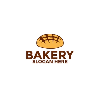 Bread logo icon, bakery logo vector design template