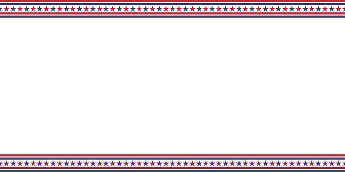 usa flag frame with copy space for text or design vector