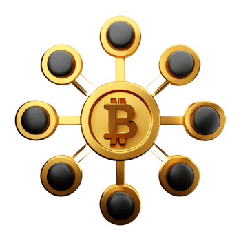 Bitcoin Money Currency AI Generative png