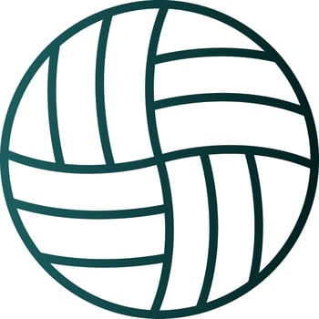 Volleyball Vector Icon Design