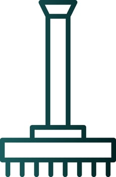 Rake Vector Icon Design