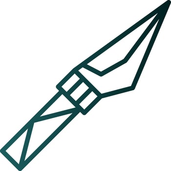 Knife Vector Icon Design