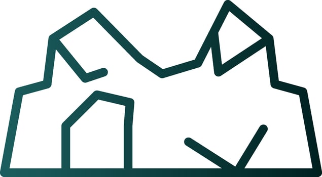 Cave Vector Icon Design