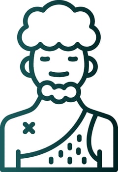 Troglodyte Vector Icon Design