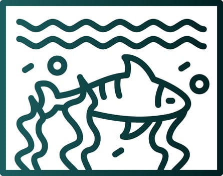 Pond Vector Icon Design