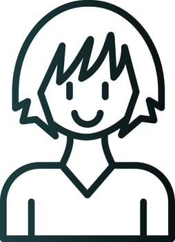 Manga Vector Icon Design