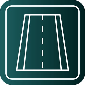 Motorway Vector Icon Design