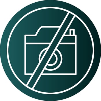 No Photos Vector Icon Design